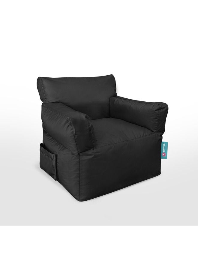 FLAMINGO Royal Flamingo Bean bag Chair Flamingo Black 