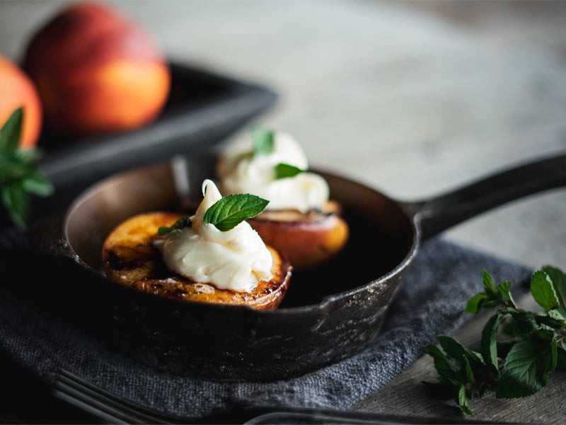 Barebones 6-Inch All-In-One Cast Iron Skillet Set- Skillet with Cast Iron Dutch Oven Style Lid - Camping Cookware Set - Image 5