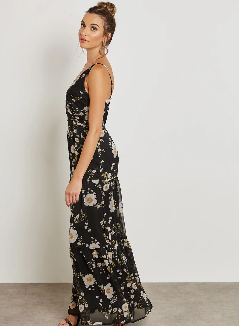 VERO MODA Plunge Neck Dress