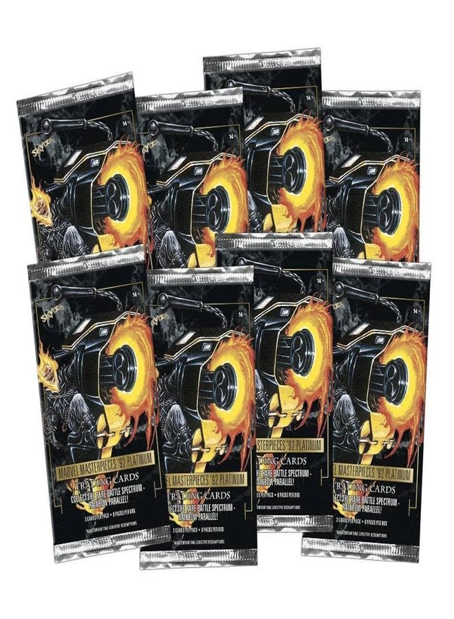 Upper Deck 2024 Marvel Masterpieces '92 Platinum Blaster Box - 24 Count Collectible-Card Box Blaster - Image 3