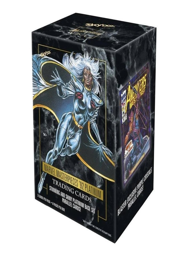 Upper Deck 2024 Marvel Masterpieces '92 Platinum Blaster Box - 24 Count Collectible-Card Box Blaster - Image 2