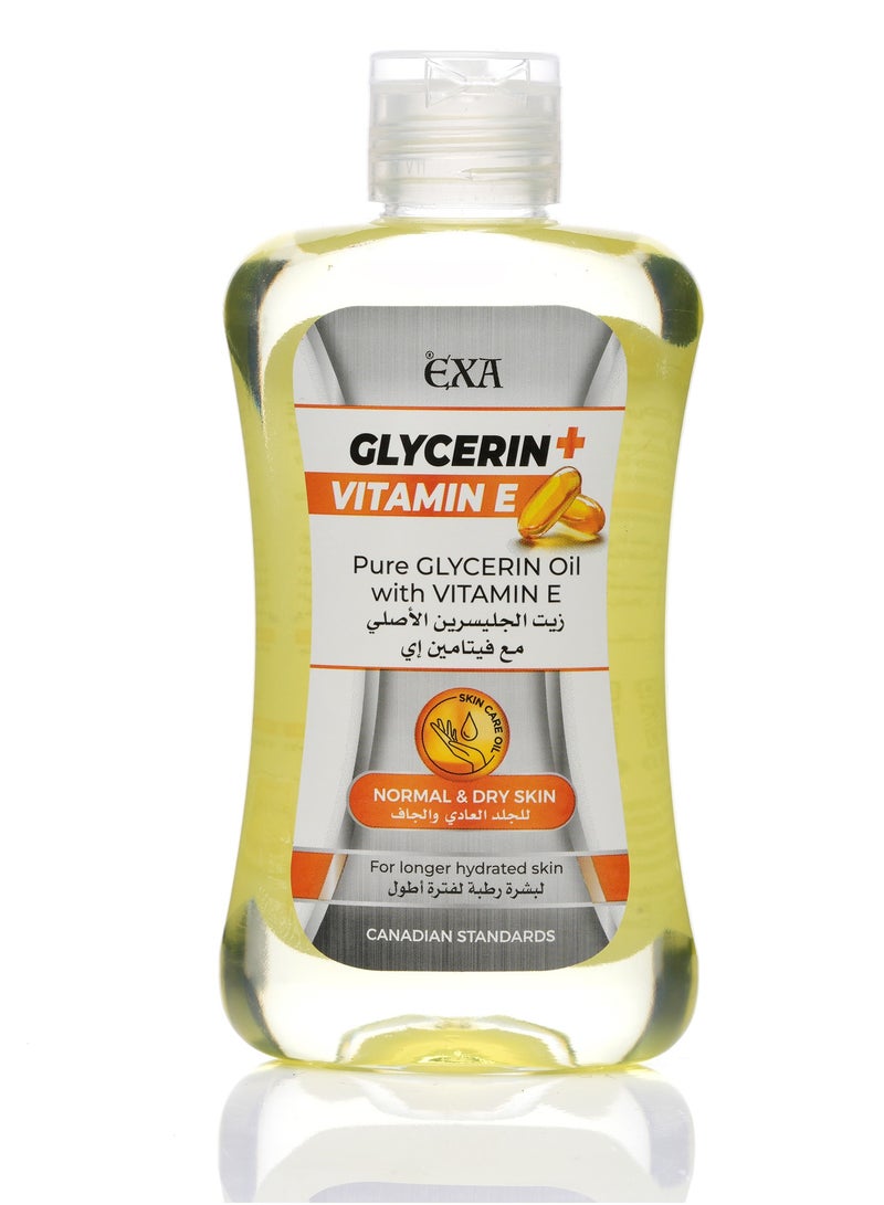 إكسا زيت الجلسرين الأصلي مع فيتامين E لترطيب البشرة 200 مل