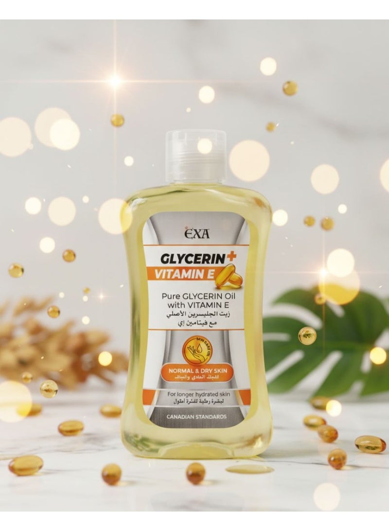 EXA Pure Glycerin Oil with Vitamin E 200 ml - Image 4