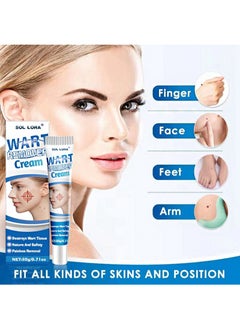 SOL LORA 2 Pieces Of Wart Remover Cream, Natural Herbal Wart And Mole Removal Ointment, Can Be Used On Any Part Of The Body  - Image 3