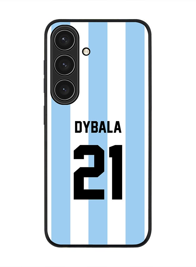 Stylizedd For Samsung Galaxy S25 5G Case,Slim fit Camera Protection, Shockproof Thin Phone cover  - Football - Argentina,  Dybala - Image 1