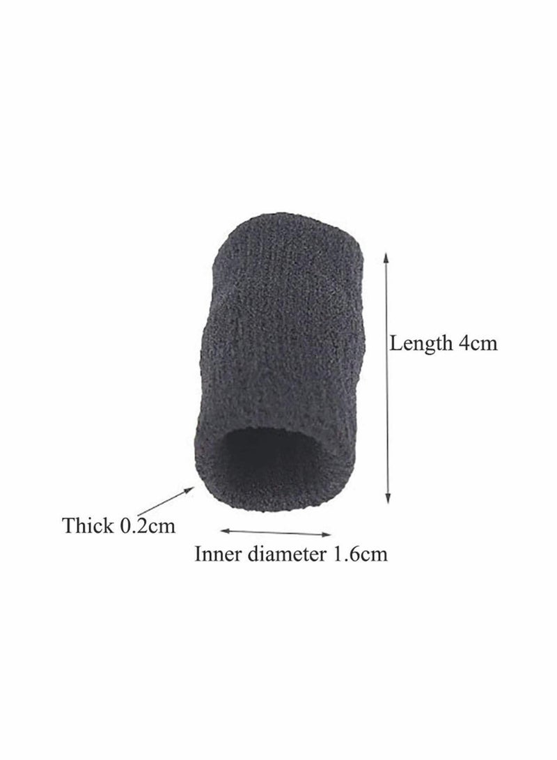 SYOSI 10x Finger Protector Sleeve, Arthritis Stretchy Support Sports Aid - Basketball Finger Guard - Image 2