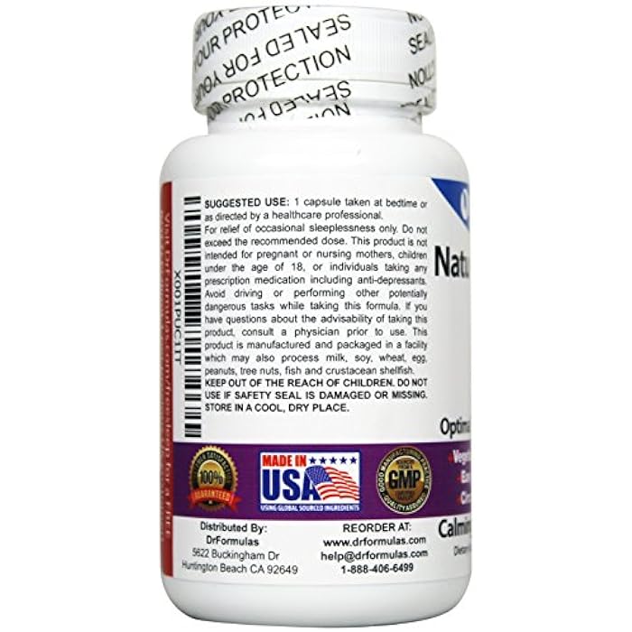 DrFormulas Melatonin 1 mg | Sleep Support for Kids and Adults with Natural Herbs, L-Theanine, GABA Fast Acting 30 Pills Day Supply - Image 3