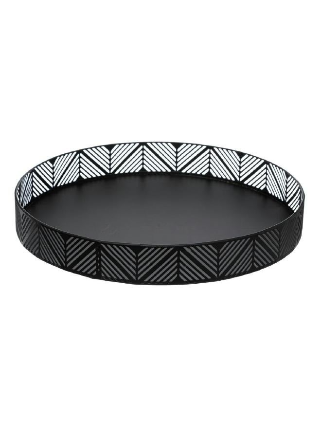 لوفت صينية ديكور معدنية دائرية مقاس 30 سم-154290 - Image 2