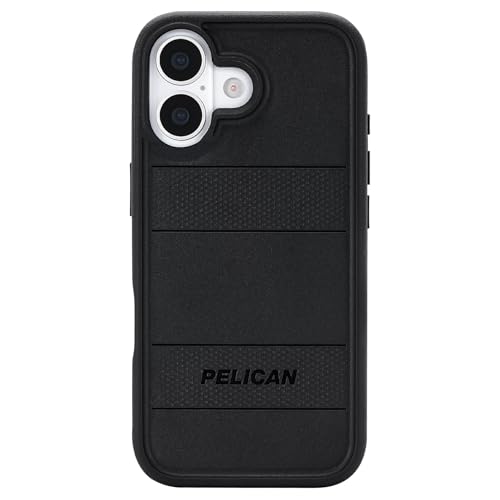Pelican Protector iPhone 17 Case Compatible with MagSafe Rugged Magnetic Phone Case with 16ft MilitaryGrade Drop Protection Heavy Duty Phone Cover for iPhone 17 Black - Image 1