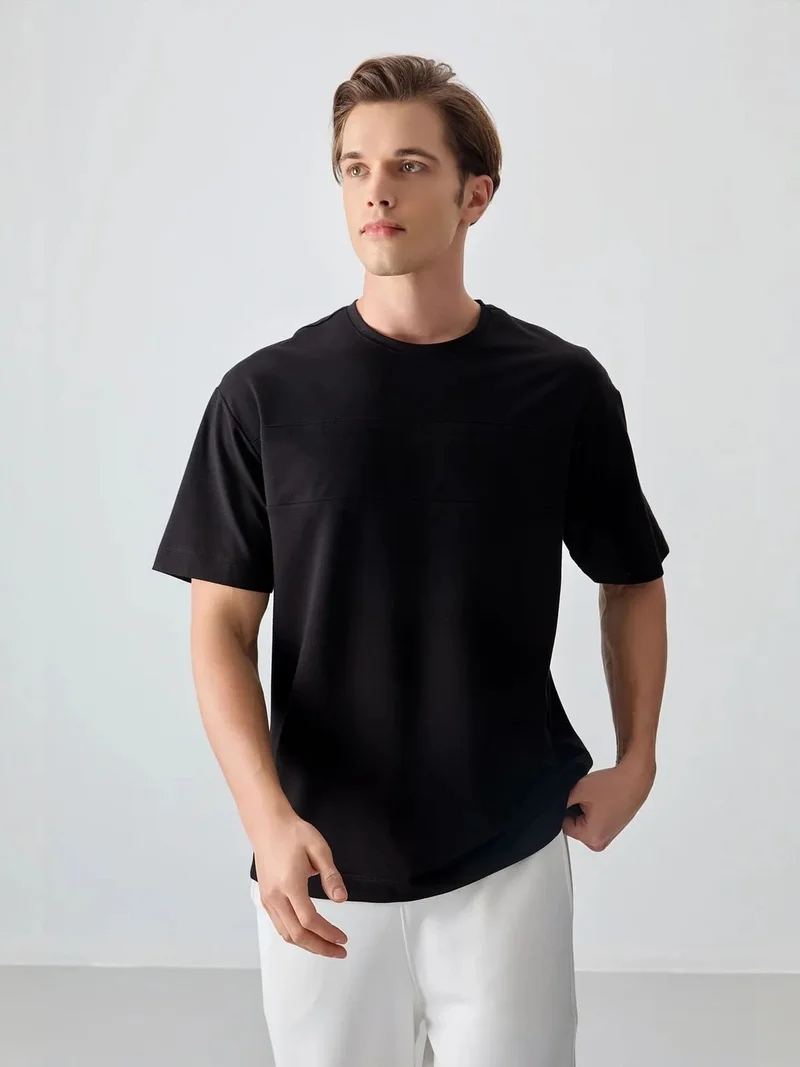 تومي لايف TOMMY Oversized Crew Neck T-Shirt