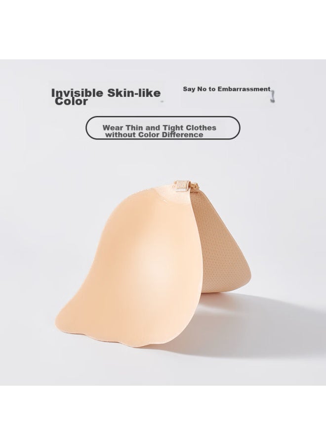Urban Beauty Dushiliren Invisible Bra, Push-up, Wireless, Wedding Dress, Swimsuit, Underwear, Bra, Anti-slip, Anti-exposure, Wing-shaped Breast Pads, D  - Image 5