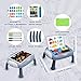 Cokzer Toys for 12 Year Old Boys Toddler Boy Toys with Magnetic Letters and Numbers Learning and Educational Toys for 1 2 Year Old Boys Birthday Blue - Image 4
