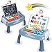 Cokzer Toys for 12 Year Old Boys Toddler Boy Toys with Magnetic Letters and Numbers Learning and Educational Toys for 1 2 Year Old Boys Birthday Blue - Image 2