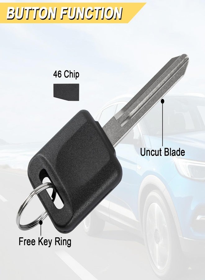 Vurkcy Key Fob Replacement for Nissan Altima Maxima Rogue Quest Infiniti, N104T 46, Locksmith Required - Image 3