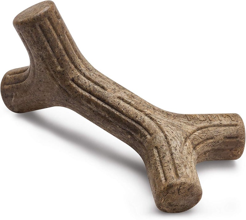 Benebone Puppy Maplestick Dog Chew Toy Made in USA Real Maple Wood Flavor Small Brown - Image 2