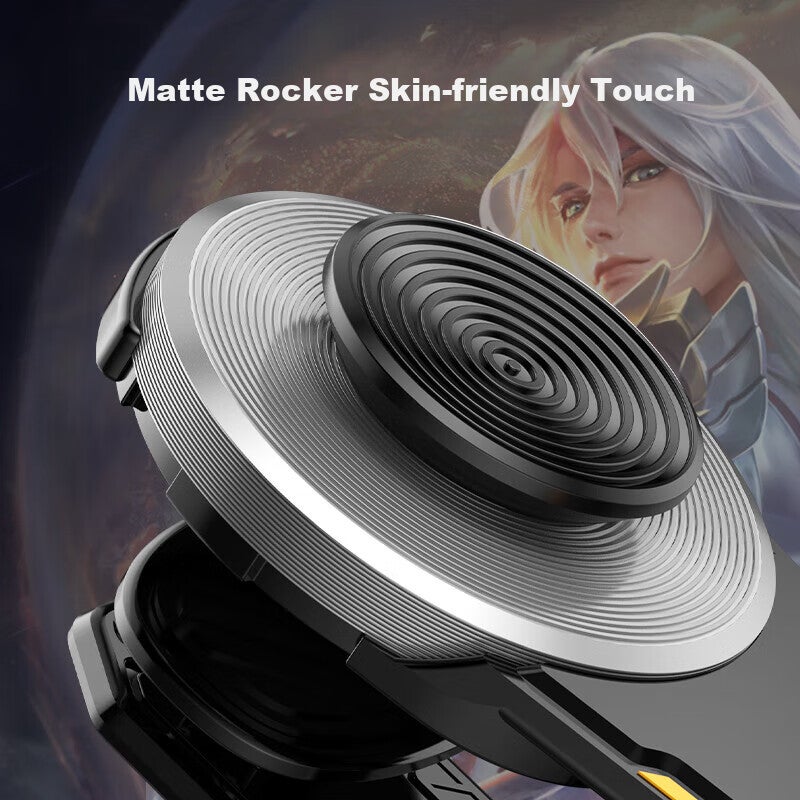 Yisika Mobile Game Assist Joystick Controller, Honor of Kings PUBG Movement Aid, Mobile Game Mechanical Buttons, Alloy Non-Covered Design, Specifically for Apple And Android Devices, YX56 - Image 5