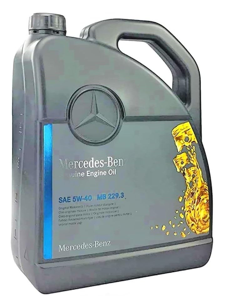 Mercedes-Benz Genuine Mercedes-Benz 5W-40 Engine Oil - MB 229.5 [5 Liters]  - Image 2