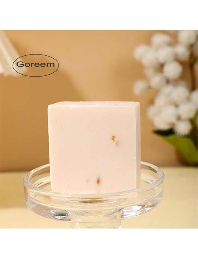 JoyPretty Rice Collagen Essential Oil Soap，Thai Rice Soap Original Thai Handmade Soap Rice Milk Soap Whitening Soap Goat Milk Soap Handmade Soap - Image 5