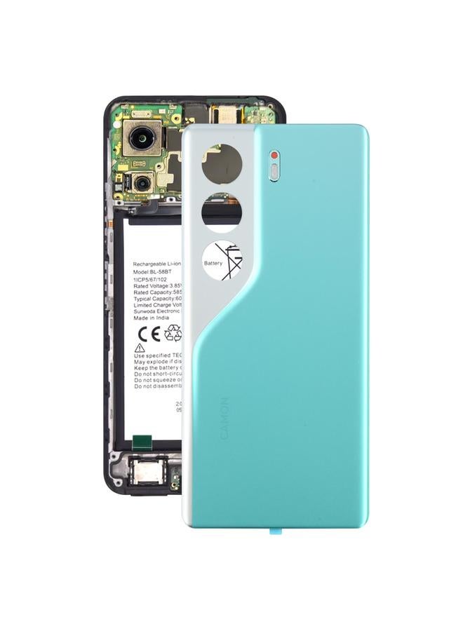 erorex For Tecno Camon 40 Pro 4G CM6 Original Back Cover(Green) - Image 1
