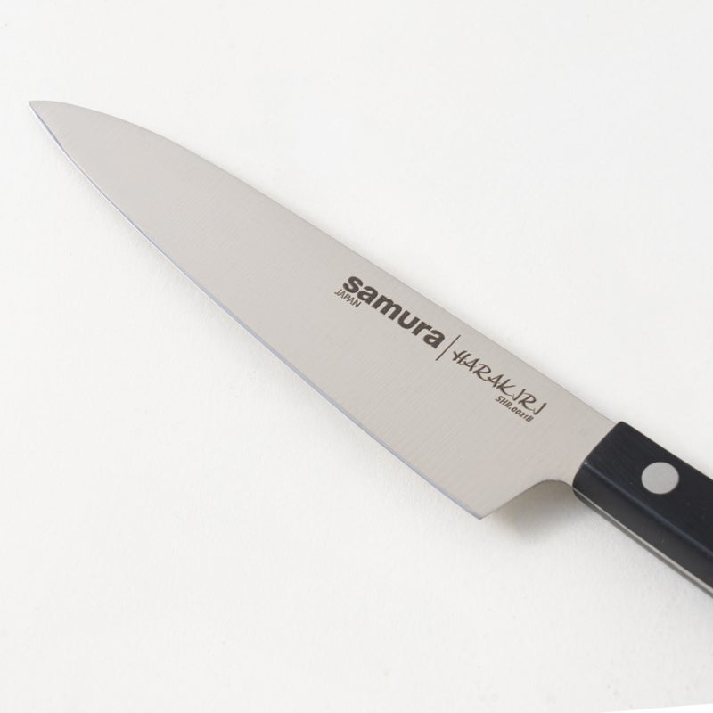 Samura stainless steel utility knife 4.7inch/120mm, black - Image 3