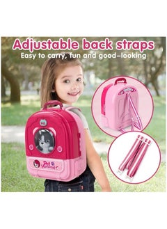 EASY FUTURE Easy future Children Toy Set Backpack for Toddlers 3-7 Years Old, Kitten  - Image 1