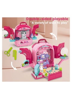 EASY FUTURE Easy future Children Toy Set Backpack for Toddlers 3-7 Years Old, Kitten  - Image 4