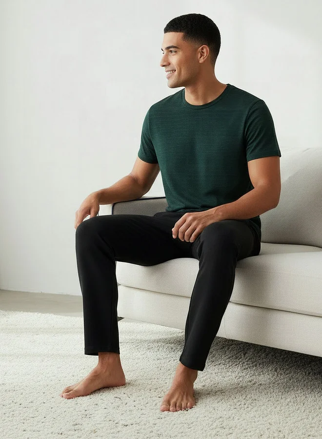 فاف Men Cotton Pocket Nightwear Set