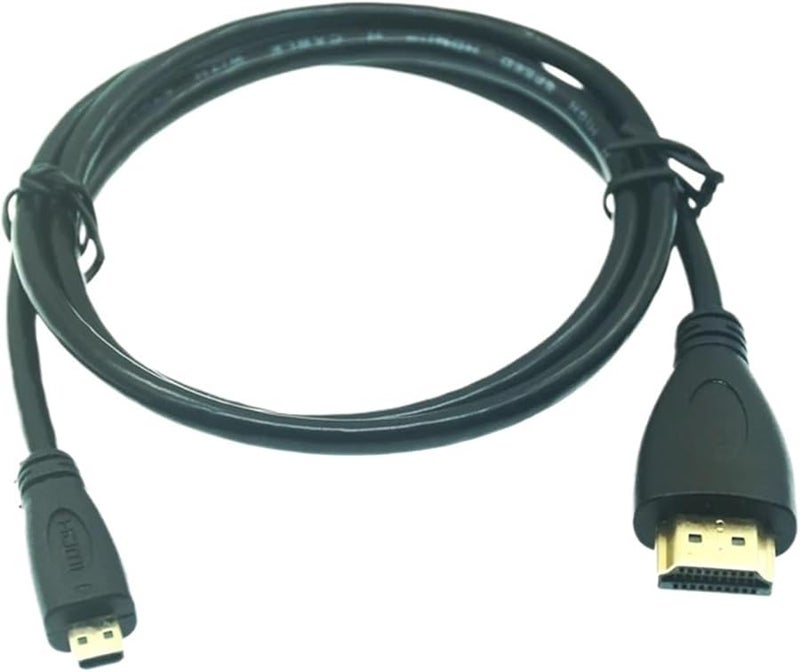 كابل Micro HDMI بطول 3 أمتار متوافق مع 4K لأجهزة التلفزيون عالي الدقة DVD PS3 الكمبيوتر الشخصي XBX Pro - Image 1