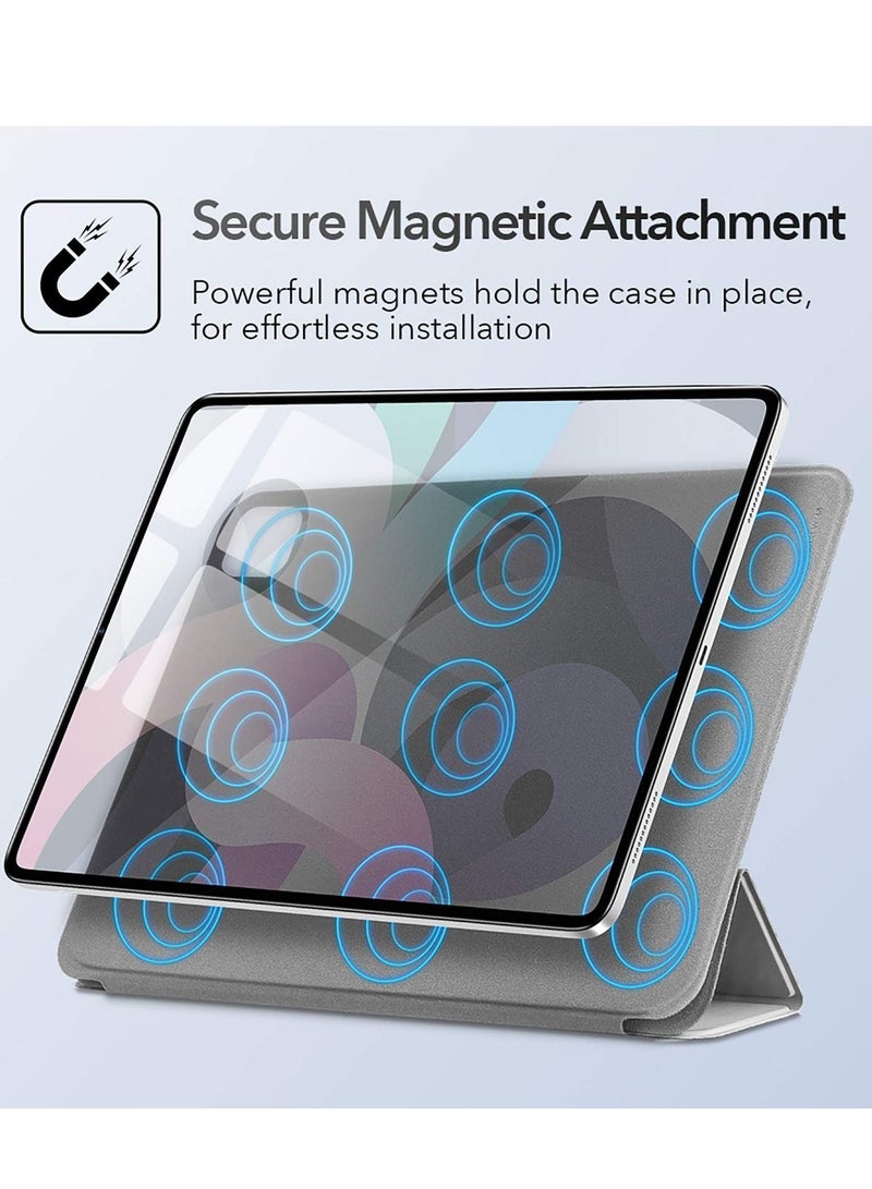 Y&D Magnetic Case Folding Stand for Ipad Air 4th Generation (2020, 10.9-Inch) / Pro 11 (2018) Tri-Fold Smart Convenient and Secure Attachment (Gray) - Image 4