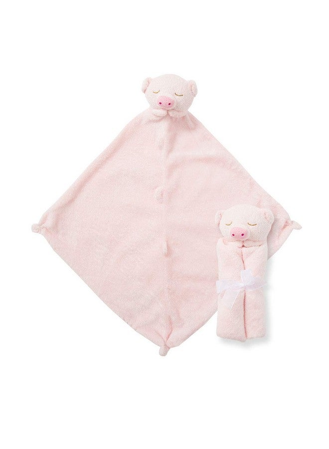 Angel Dear - Pink Piggy, Cuddle Twins Blankie Set - Image 2