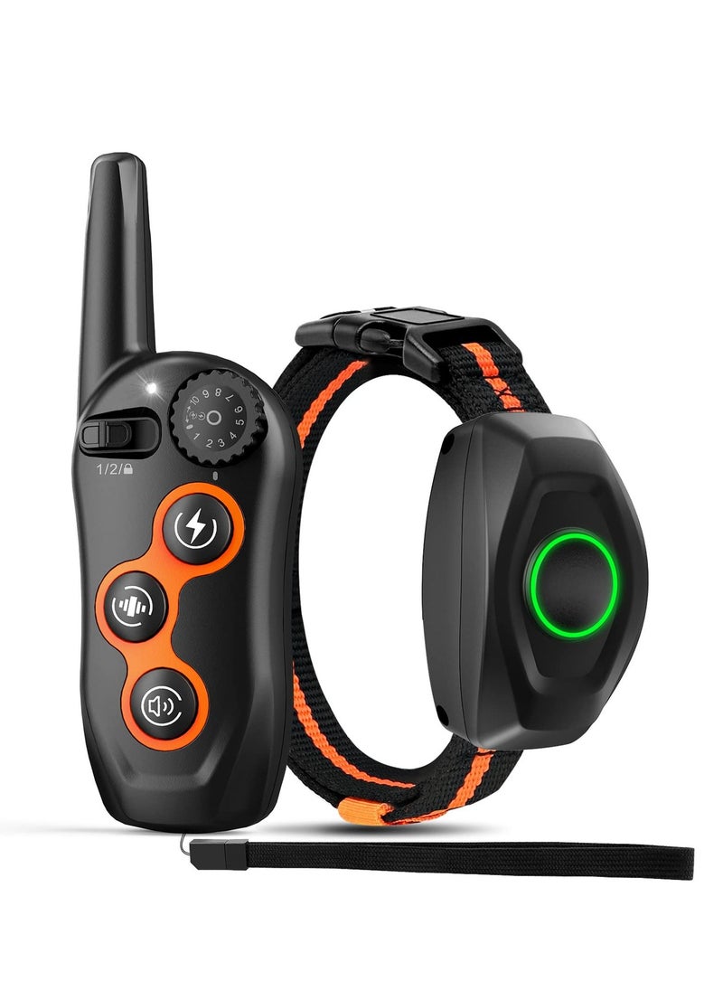 KASTWAVE - Dog Shock Collar with Remote, 100% Waterproof Dog Shock Collar with Remote Range 1300ft, 3 Training Modes, Beep, Shock, Vibration, Rechargeable Electric Shock Collar for  Large,Medium,Small Dogs - Image 1