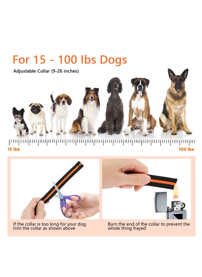 KASTWAVE - Dog Shock Collar with Remote, 100% Waterproof Dog Shock Collar with Remote Range 1300ft, 3 Training Modes, Beep, Shock, Vibration, Rechargeable Electric Shock Collar for  Large,Medium,Small Dogs - Image 1