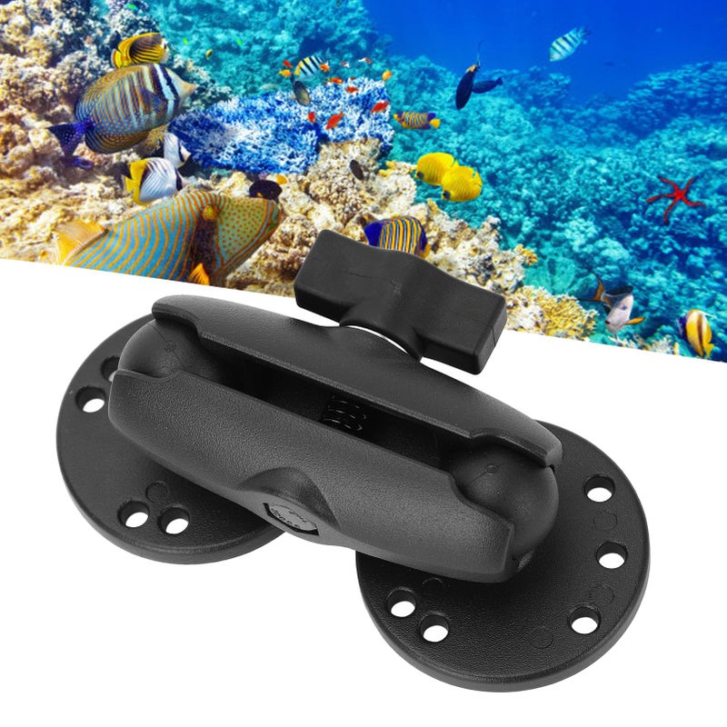 1 بوصة حامل كرة مزدوج من الألومنيوم مع لوحتين AMPS وذراع مقبس 3.5 بوصة - Image 5