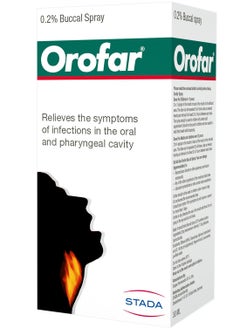 Orofar Buccal sore throat relief Spray 30ml