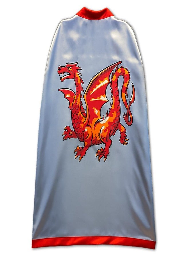 Liontouch - Amber Dragon Knight Cape | 3-8 Years - One Size Fits All | Medieval Pretend Play Toy Cloak for Boys Ready for Adventure | Roleplay, Dress Up, Fancy Dresses & Royal Costumes for Kids - Image 1