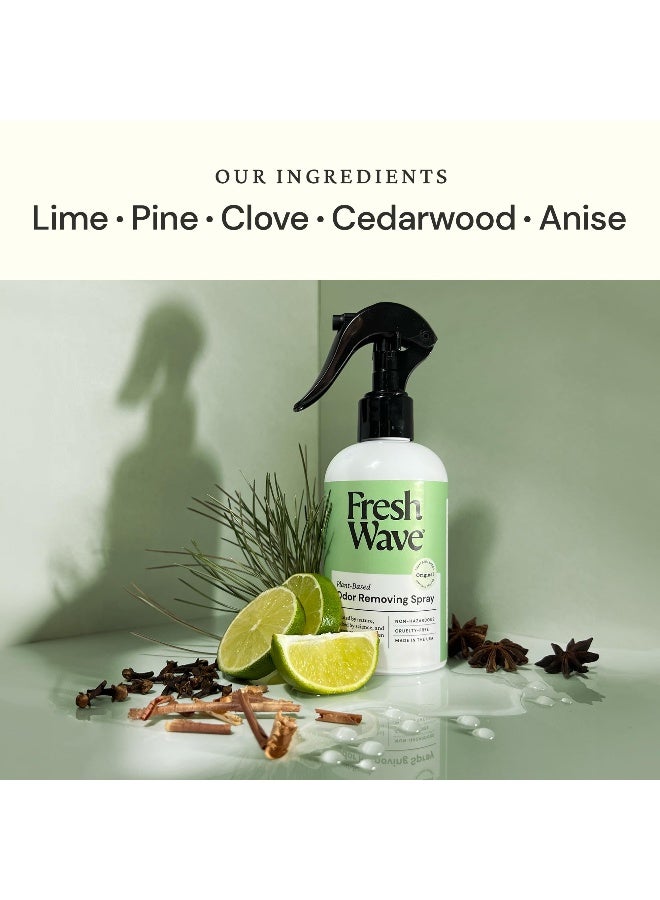 Fresh Wave رذاذ إزالة الروائح ومنعش الهواء، 8 أونصة سائلة، مكونات طبيعية - Image 2
