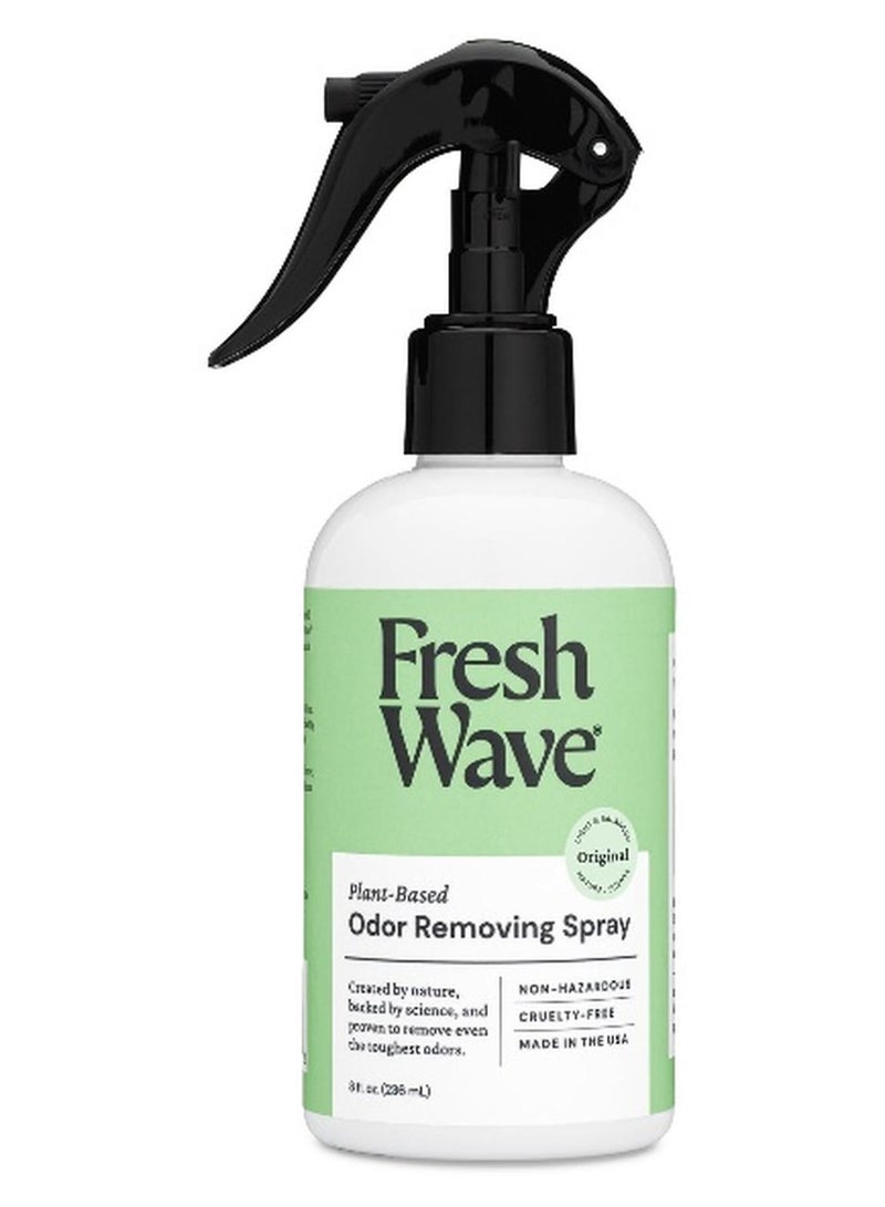 Fresh Wave رذاذ إزالة الروائح ومنعش الهواء، 8 أونصة سائلة، مكونات طبيعية - Image 1