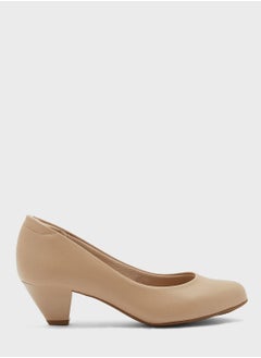 Elisae Mid-Heel Pumps