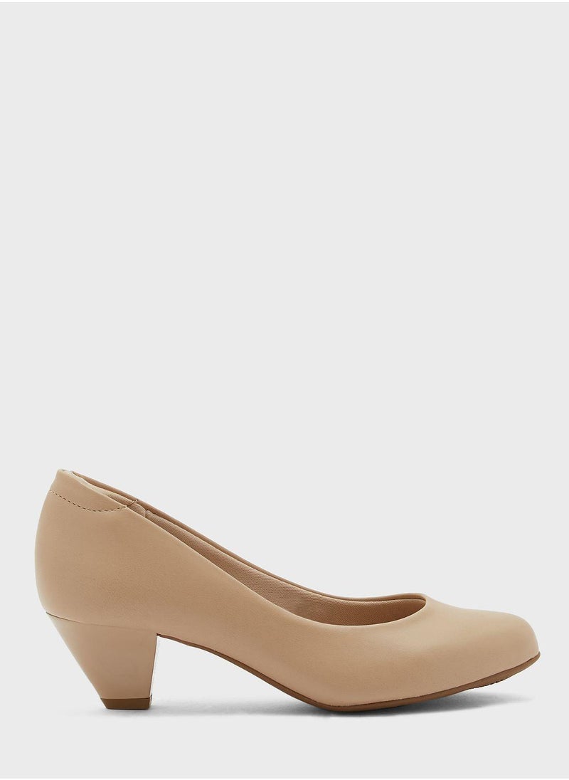 MODARE - Elisae Mid-Heel Pumps - Image 1
