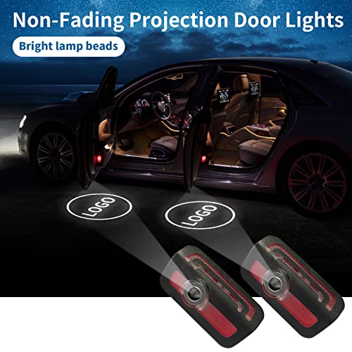 RLRHOO Non-Fading Car Door LED New Logo Projector Welcome Lamp Door Light Puddle lights Kit Compatible with Accessories S Class 2021-2024 / C Class 2022-2024 / E Class 2024 / EQS GLC - Image 4