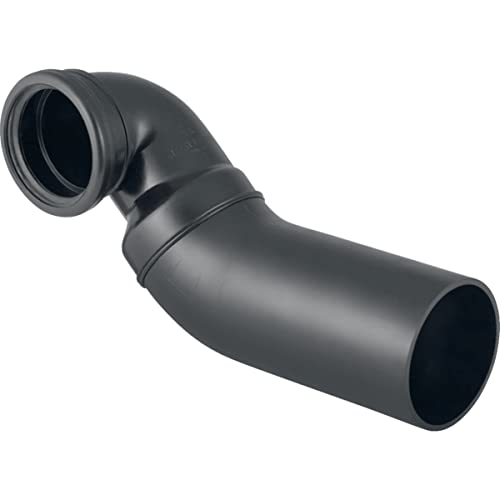 Geberit G366913161 HDPE Connector Pipe with Offset for Left Hand Horizontal Waste Fittings - Image 1