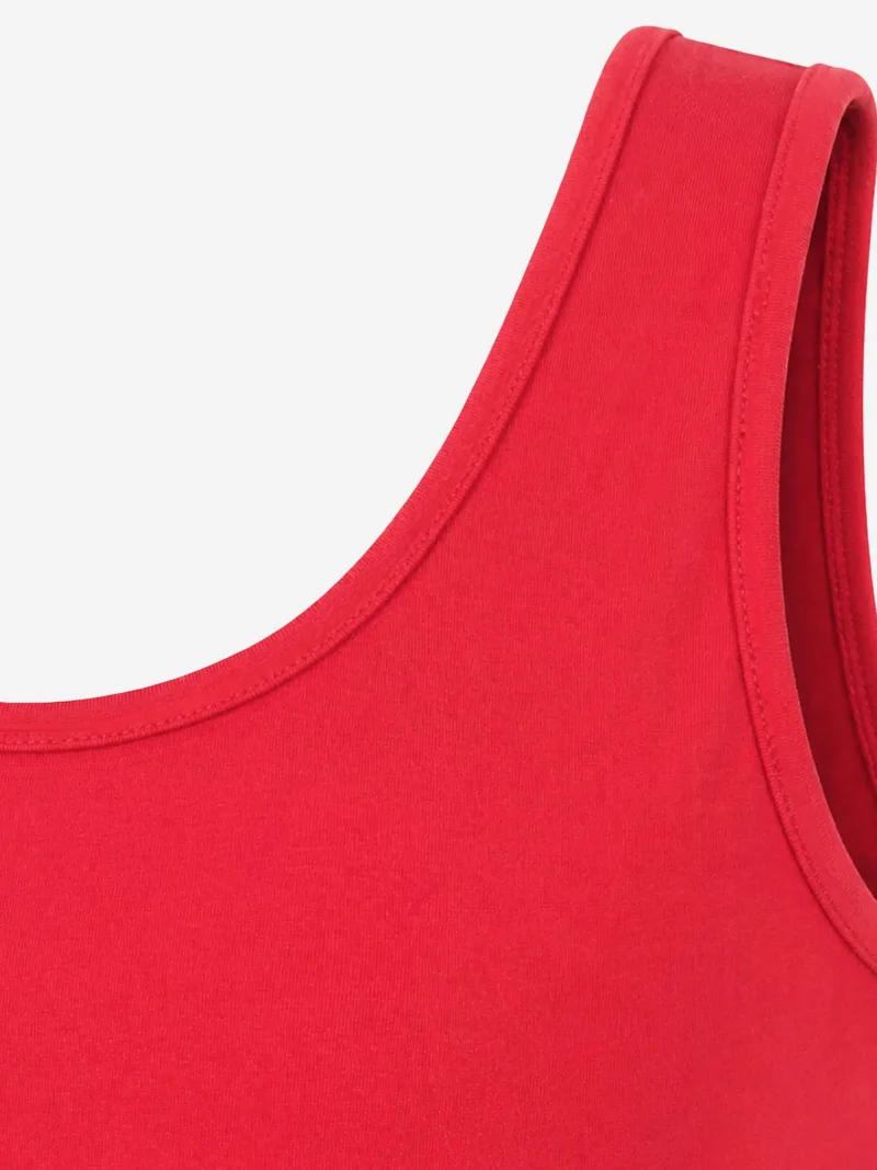 ميكسراي MIXRAY Casual U Neck Cotton Blend Tank Top