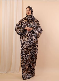 تاي شوب تاي شوب - اسدال ستان مطبوع - اسود - بيج حريمي 