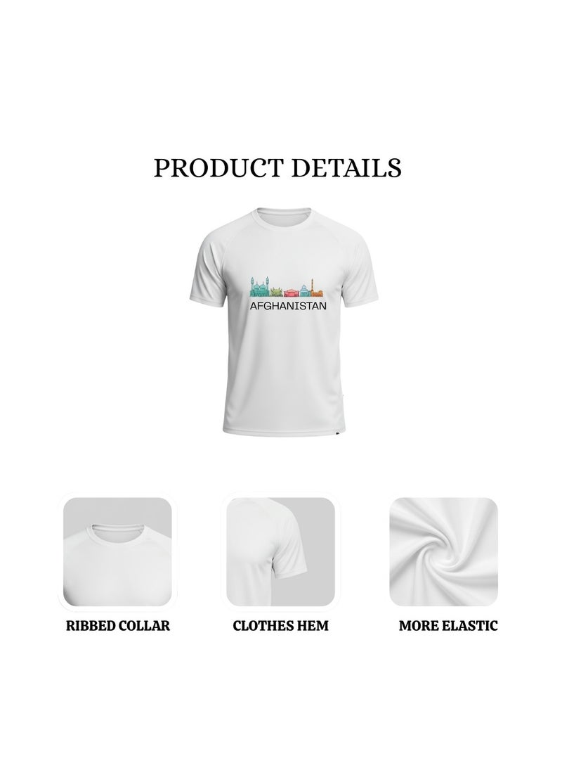 PRINTSHOP4ME Afghanistan Cricket Dry Fit T-Shirt For Men | Lightweight Half Sleeve Round Neck Jersey | Ideal For Sports,Training & Casual Wear - Image 4