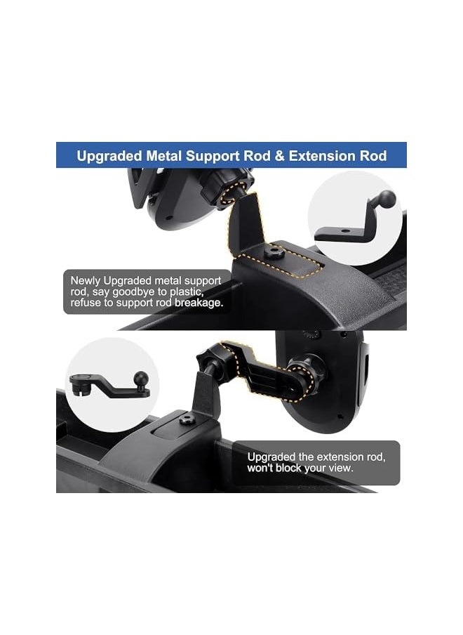 erorex Phone Mount for 2018-2023 Jeep Wrangler JL JLU and 2020-2023 Gladiator JT, Gladiator JT Dash Tray Phone Holder Mount with Storage Box  - Image 3