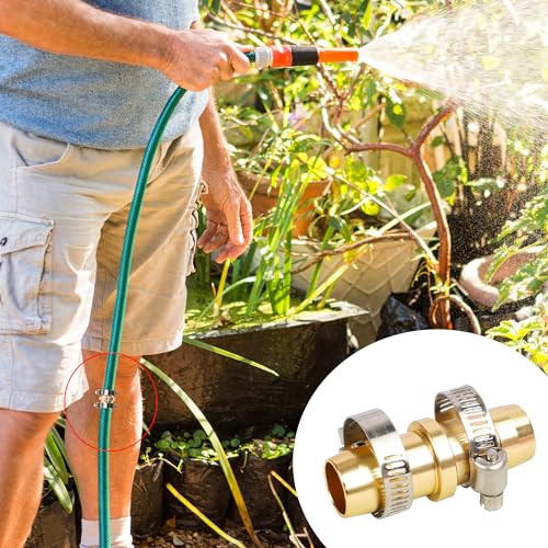 Hourleey 6 Pack Garden Hose Repair Kit, Hose Connector Repair Mender Kit with Stainless Clamp, Fits 3/4"-5/8" Water Hose Repair Fittings - Image 5