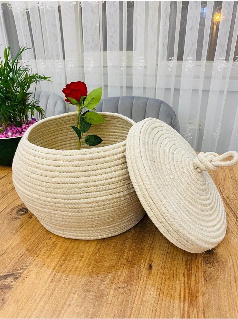 My Doğa Store Jute, Wicker, Kitchen Basket, Potato Onion Basket, Fruit Basket, Onion Basket Organizer