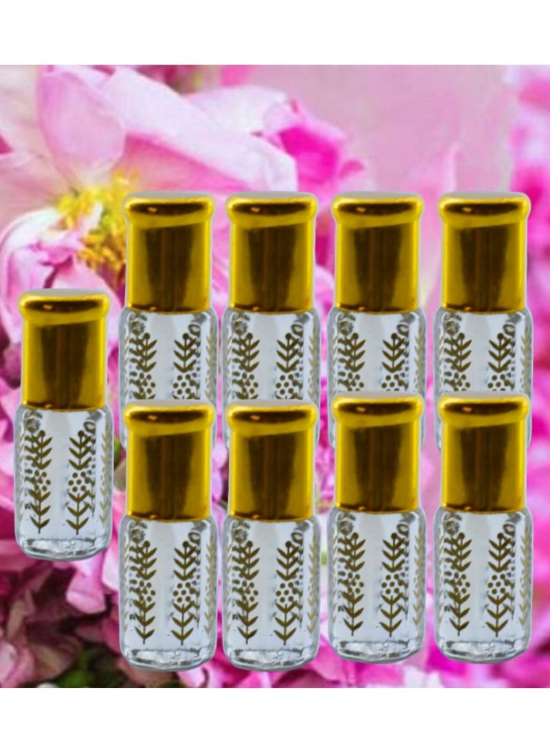 9 Pieces Natural Istanbul Flower Fragrance Perfume Oil 3 Ml
