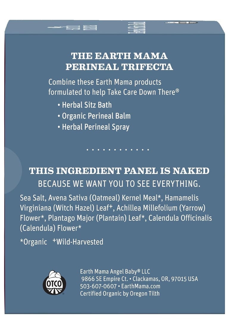 Earth Mama Herbal Sitz Bath | Pregnancy & Postpartum Essentials, Soothing Sitz Bath 6 Sachets 3.3 oz  - Image 3