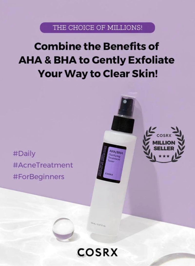COSRX AHA/BHA Clarifying Treatment Toner 150ml - Image 2